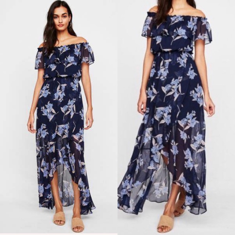 🌟FINAL SALE🌟 Off shoulder floral dress